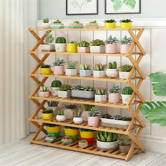 Wooden Shoe Rack Had Rack